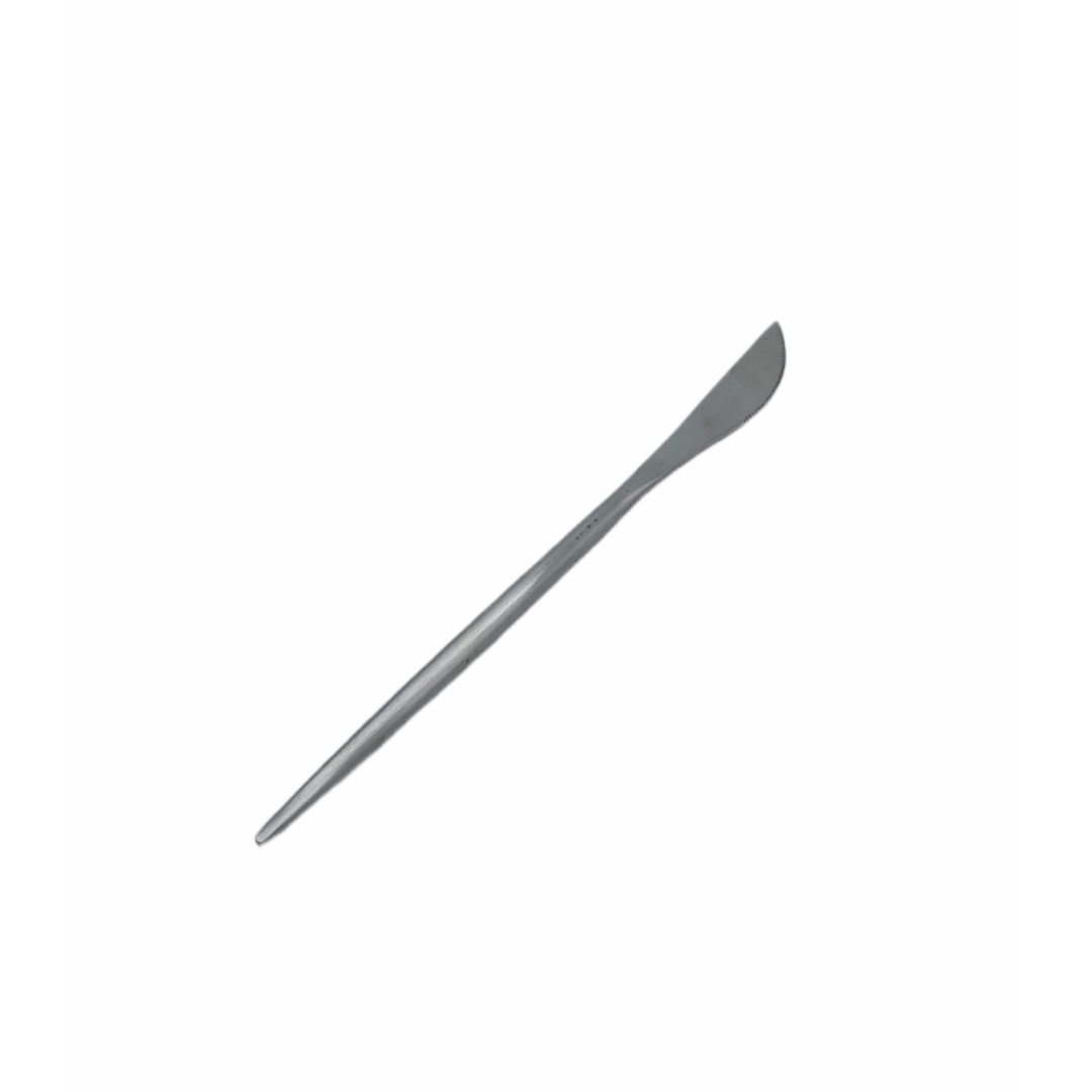 Нож столовый матовый металл  РД88692