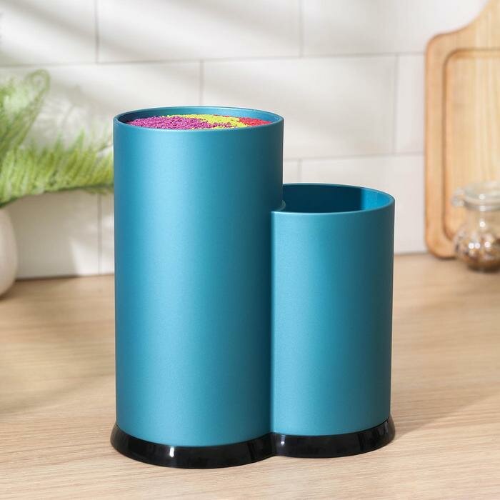 Подставка для ножей с наполнителем 22х12х19,2см, подар.уп.  РД 51974