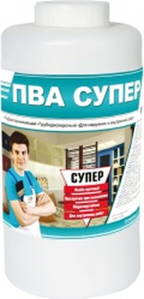 Клей ПВА Супер 2,4 кг.Профилюкс.