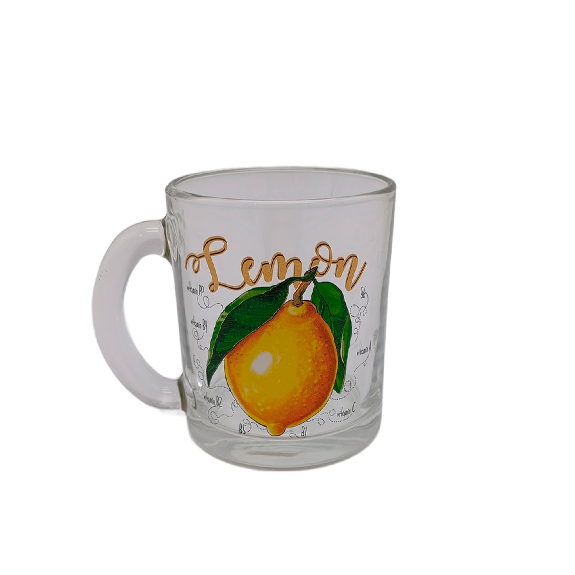 Кружка 320мл Чайная Полезный лимон
