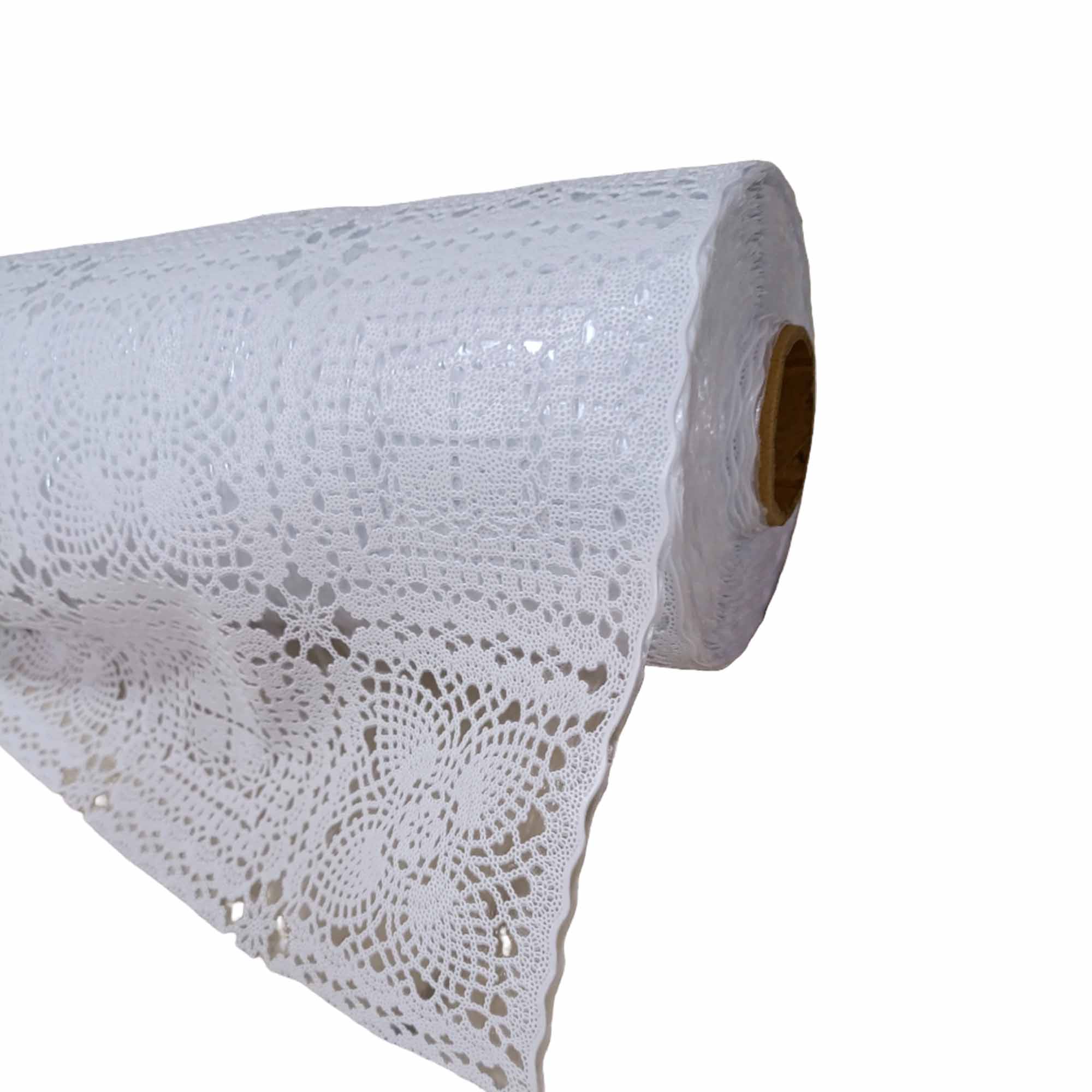 Клеёнка ажурная без основы 1,37м х20м  (цена за 1м) РД86926