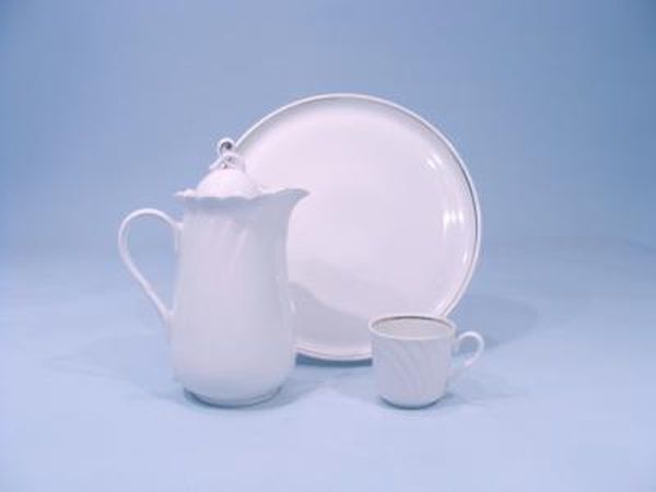 Набор чайный 8пр ф."Голубка" без деколи  9С0487Ф34