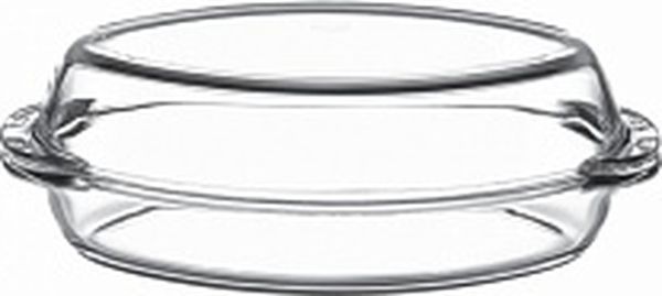 Кастрюля 1,7л овальная с крышкой Боржам