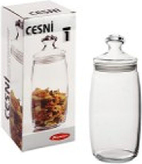 Банка 1,5л для сыпучих продуктов ЧЕШНИ (БОР)