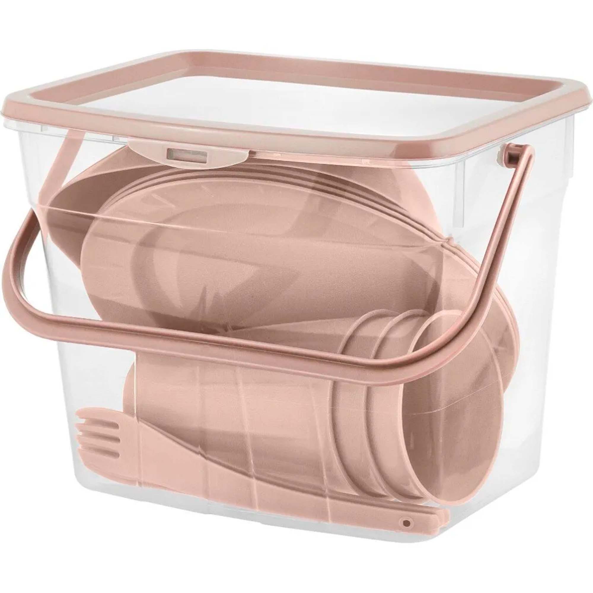 Набор для пикника Sugar&Spice Vanilla на 3 персоны (11 предметов) латте