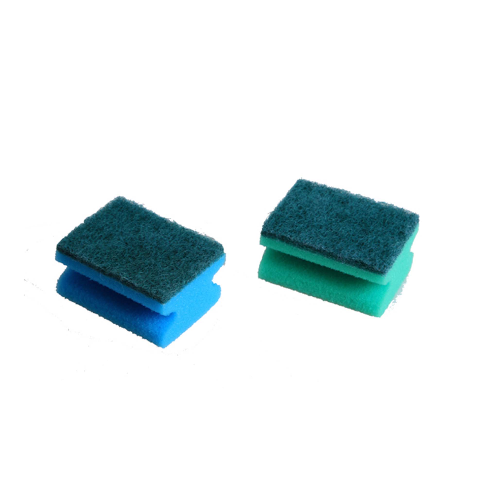 Губка бытовая ABSOLUT HOME 2шт 90х65х45мм с чистящим слоем Профиль-2