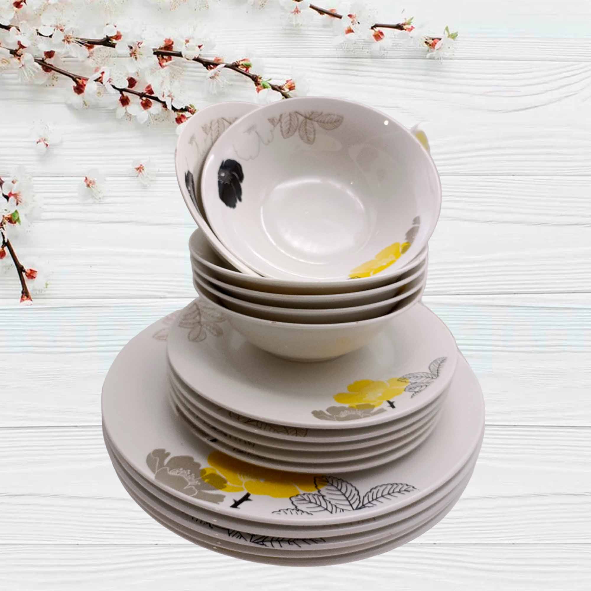 Сервиз столовый 24 предмета: тарелка на 27,19,20 РД83123