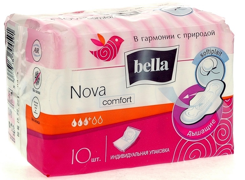 Прокладки 10шт BELLA Nova Soft