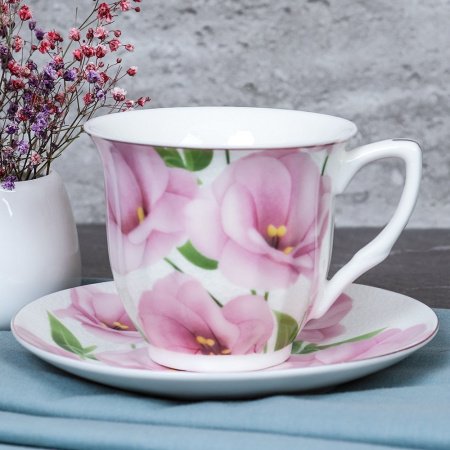 Набор чайный 12 предметов 220мл GF4-12MS металл подставка