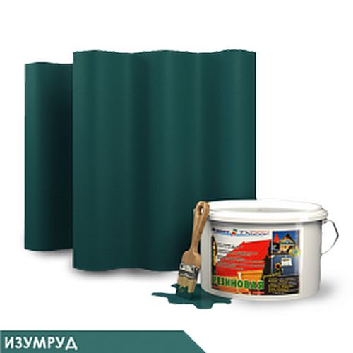 Краска "Резиновая" №14 Изумруд 1кг 