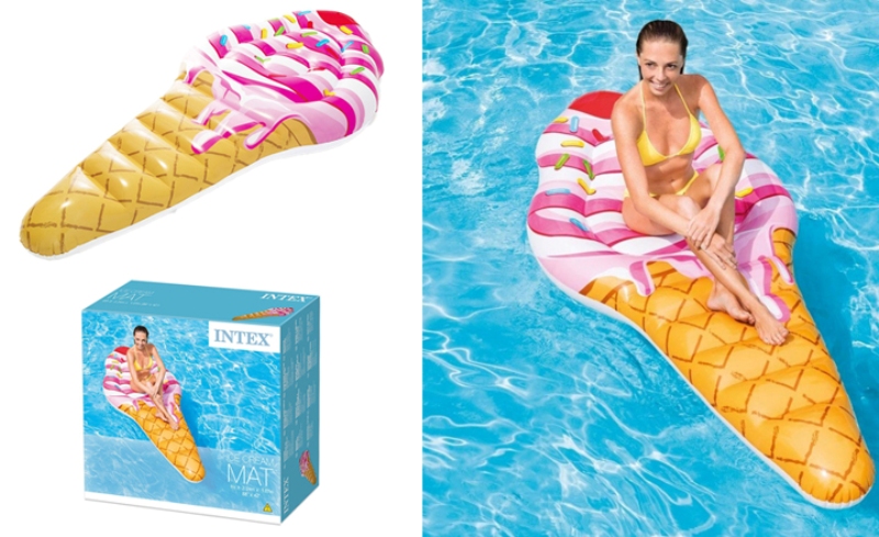 Плот надувной "Мороженое" 224х107см, Intex