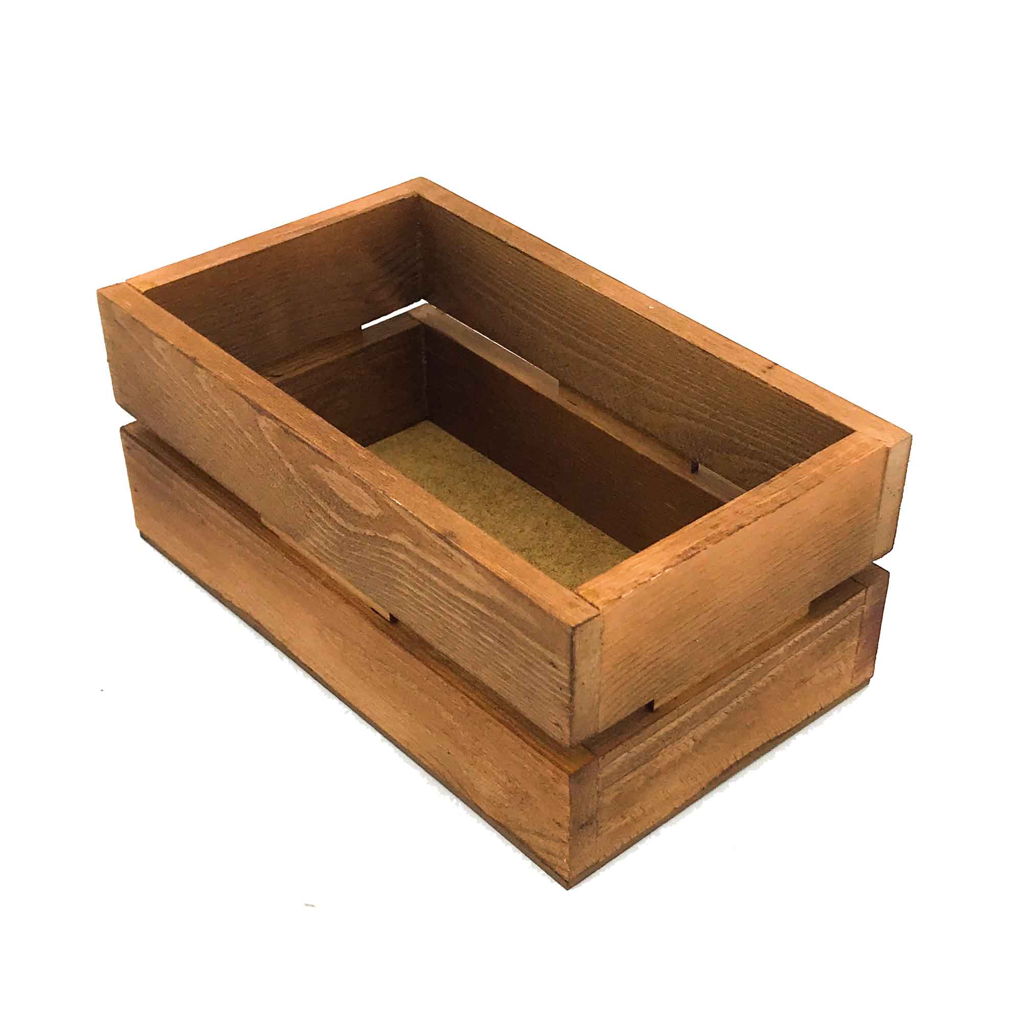 Ящик декоративный окрашенный 20х12х9см ДомВуд Мокко Сосна С54/Д54