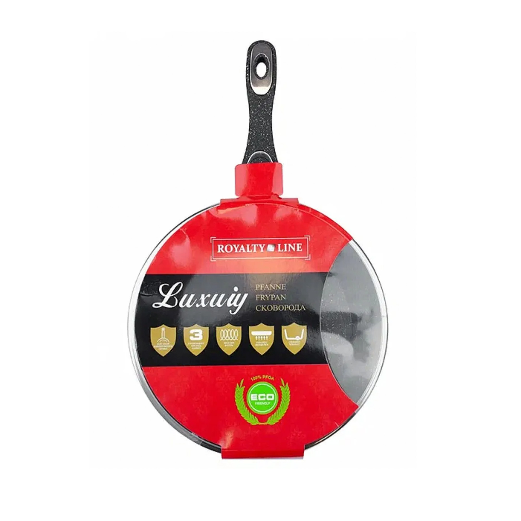 Сковорода 260мм с крышкой RC-7926