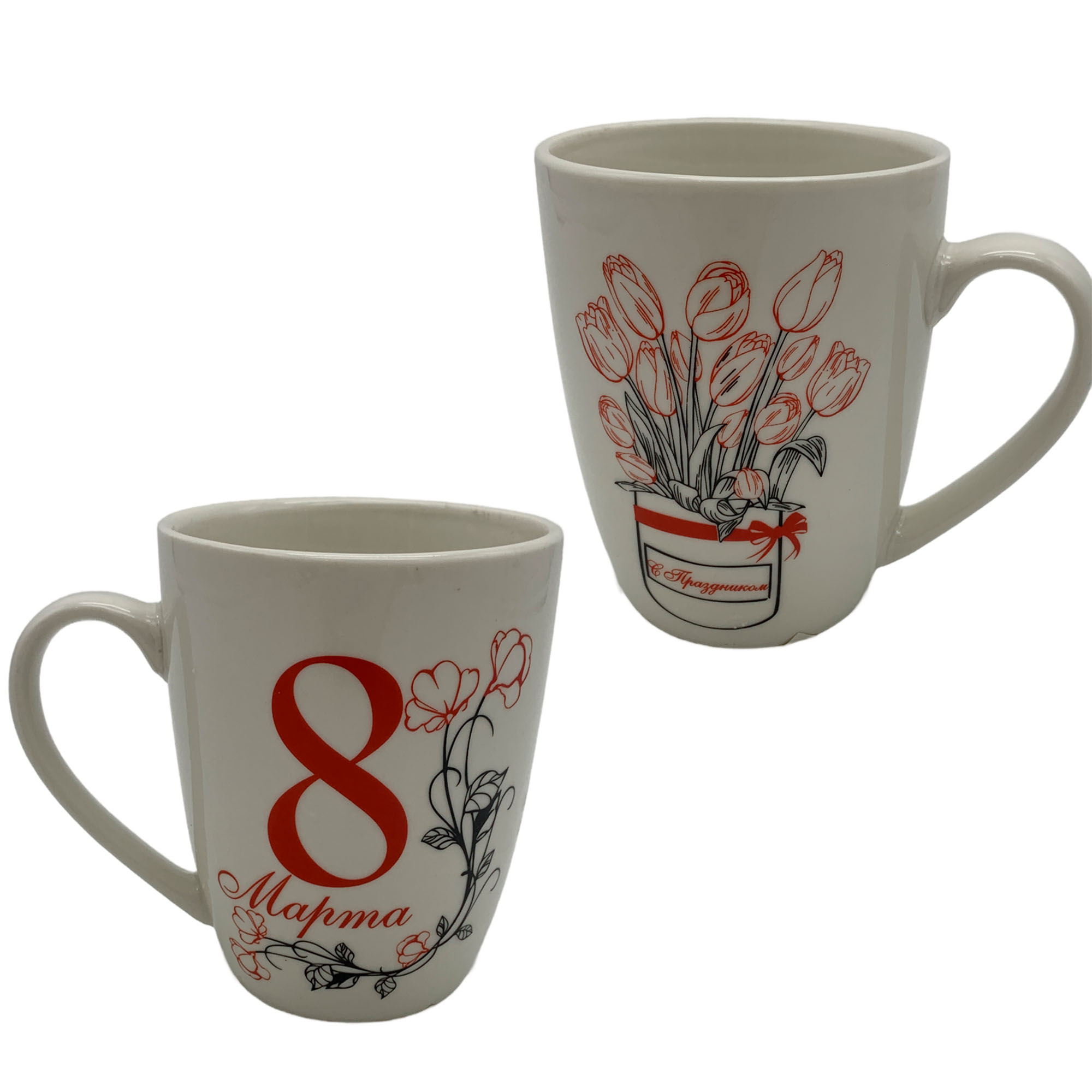 Кружка 400мл 8 Марта G10-3586 