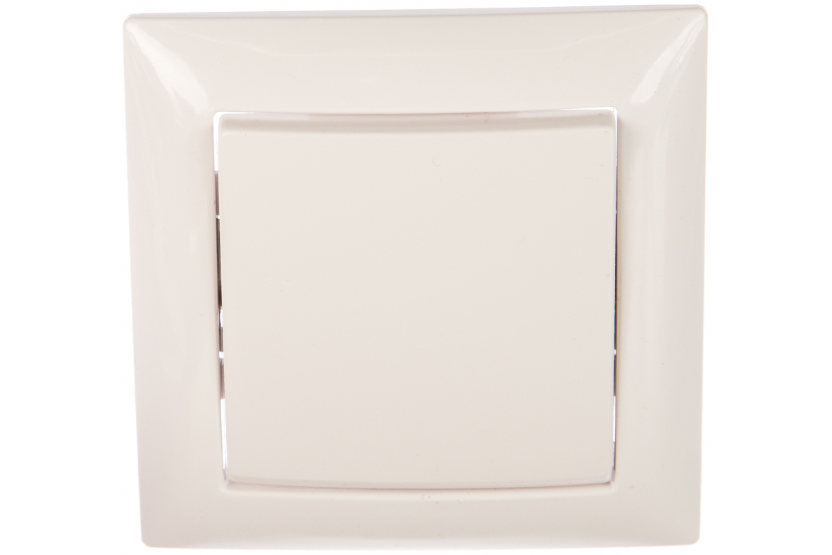 Выключатель СЕЛЕНА СУ 1 кл. 10 А сл. кость АБС-пластик С110-378 "с/к"