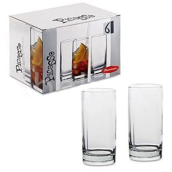 Набор стаканов 6шт высокие д/кокт.Picasso (v=309cc)/8 42492