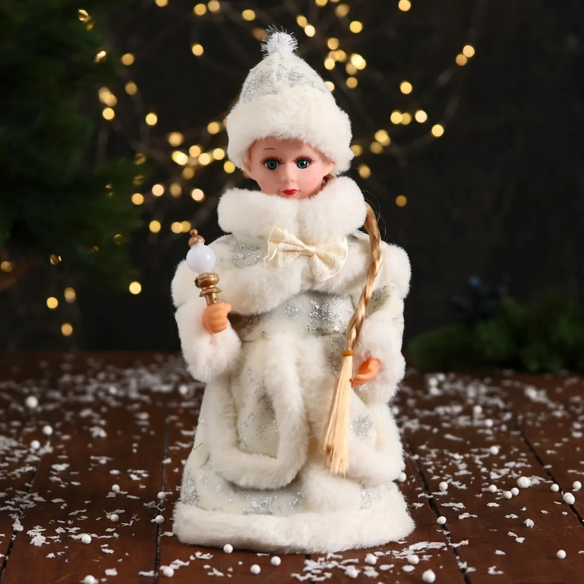 Фигура декоративная "Снегурочка" 30 см РД13383
