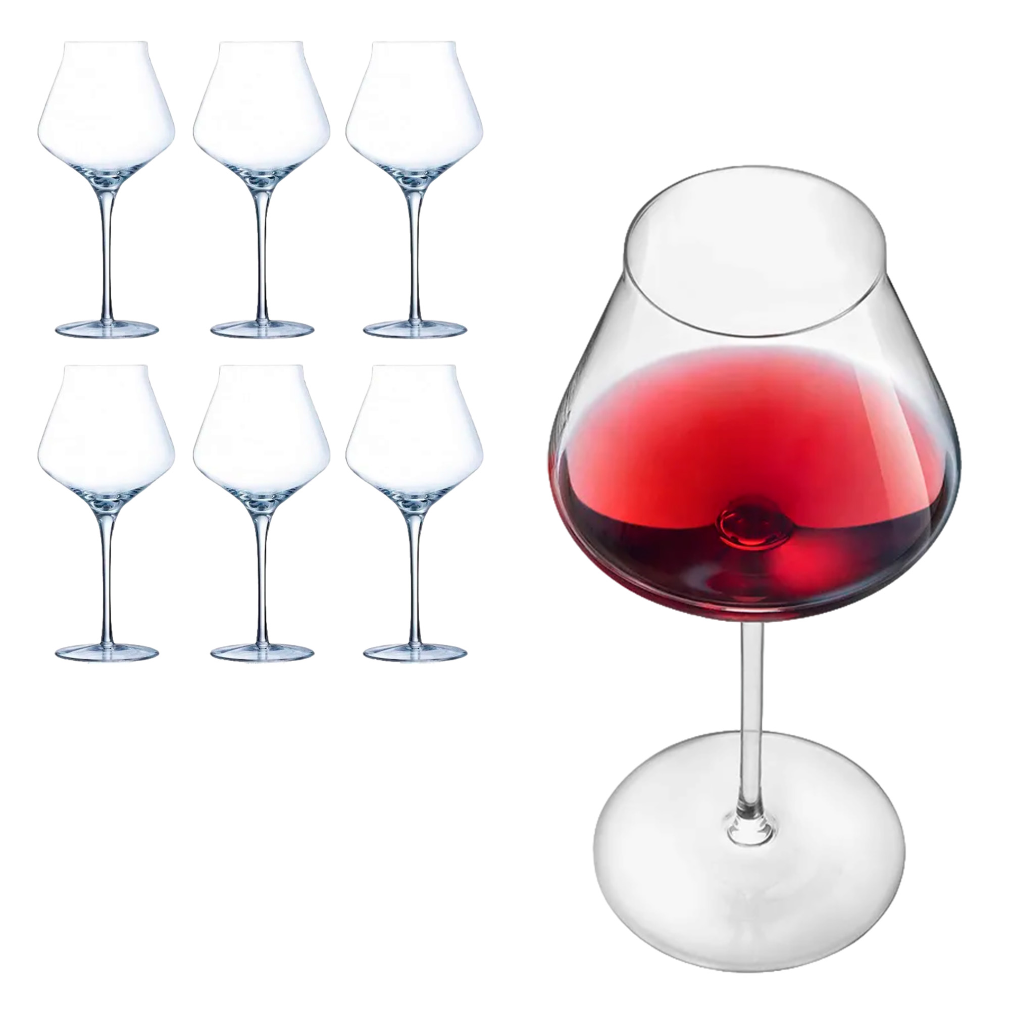 Бокал для вина 450мл 6шт Ривилал J8742-1