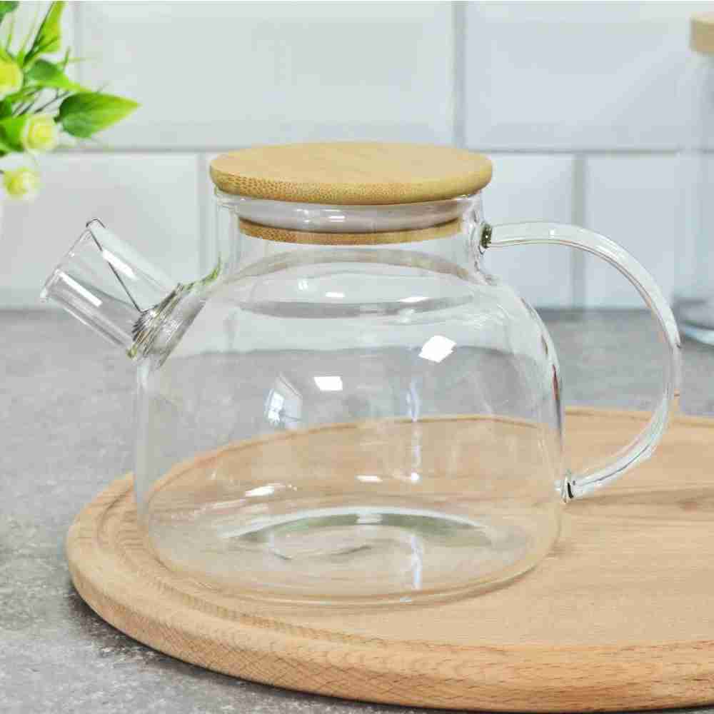Чайник заварочный 800мл стеклянный РД64542