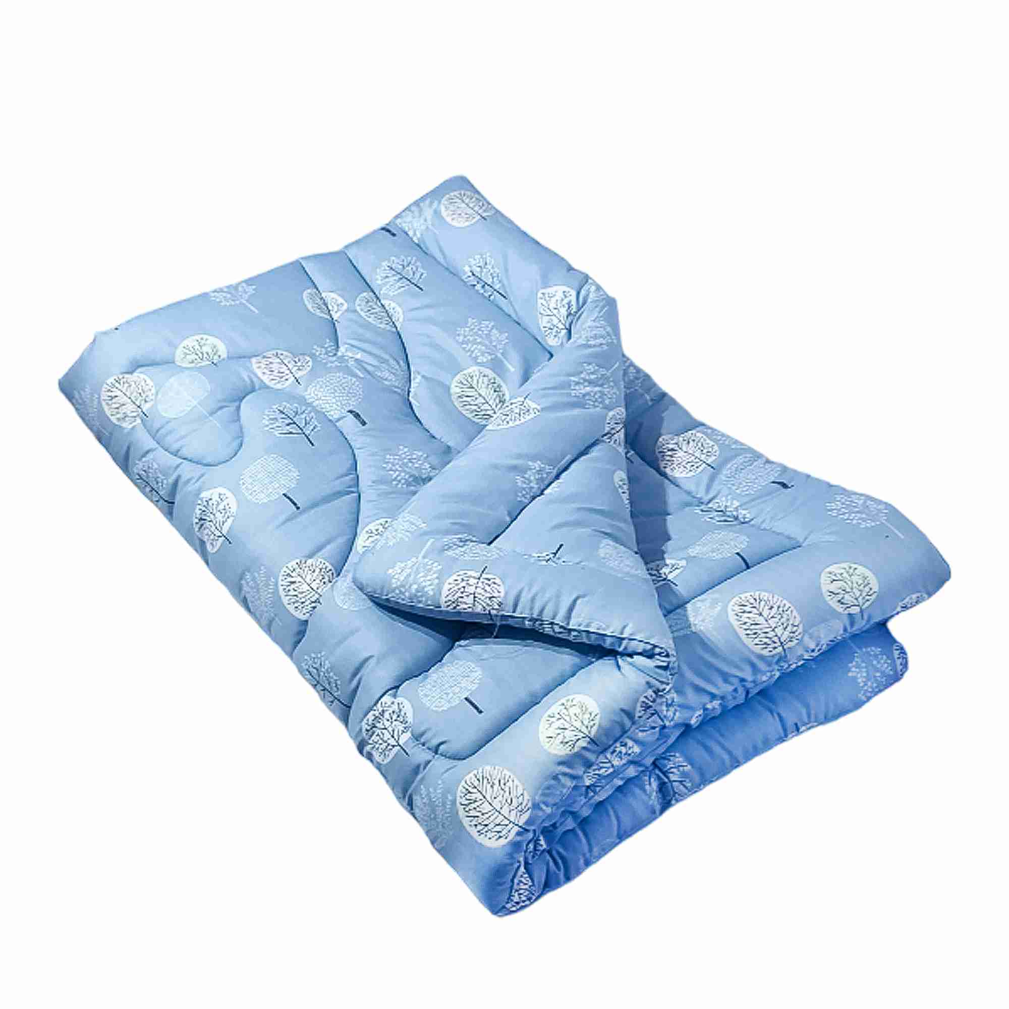 Одеяло 172х205 ДомВелл Лебяжий пух (п/э 70, чемодан) Коллекция Удачная