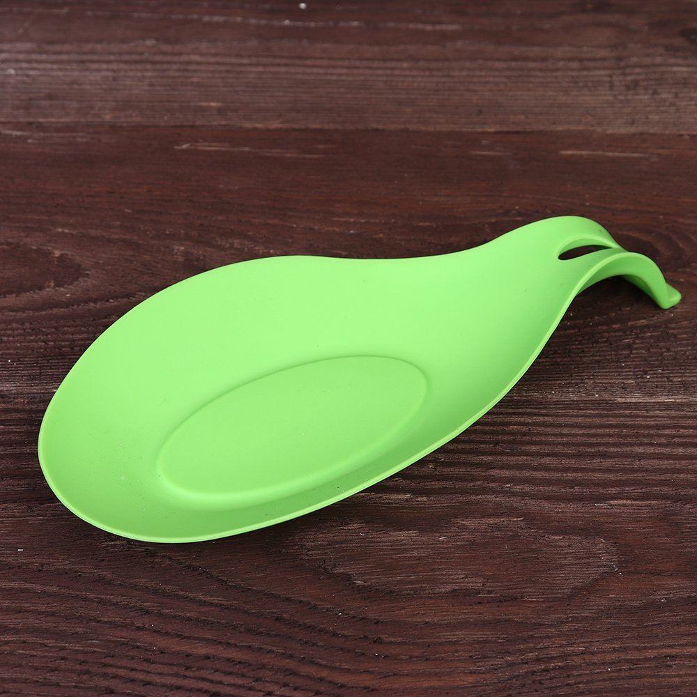 Подставка под ложку 20см силикон, в асоорт.