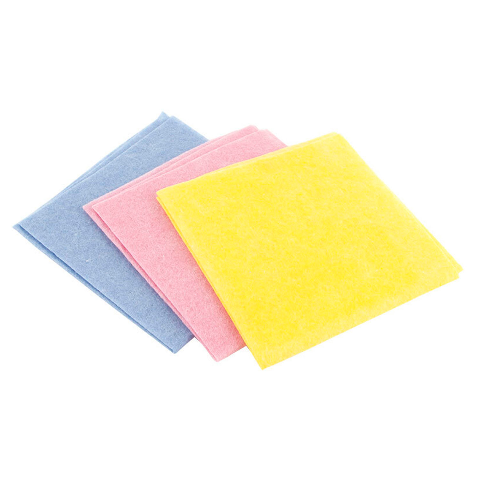 Салфетка вискозная 30х30 "DiMax" 3шт. упакованная 50/1