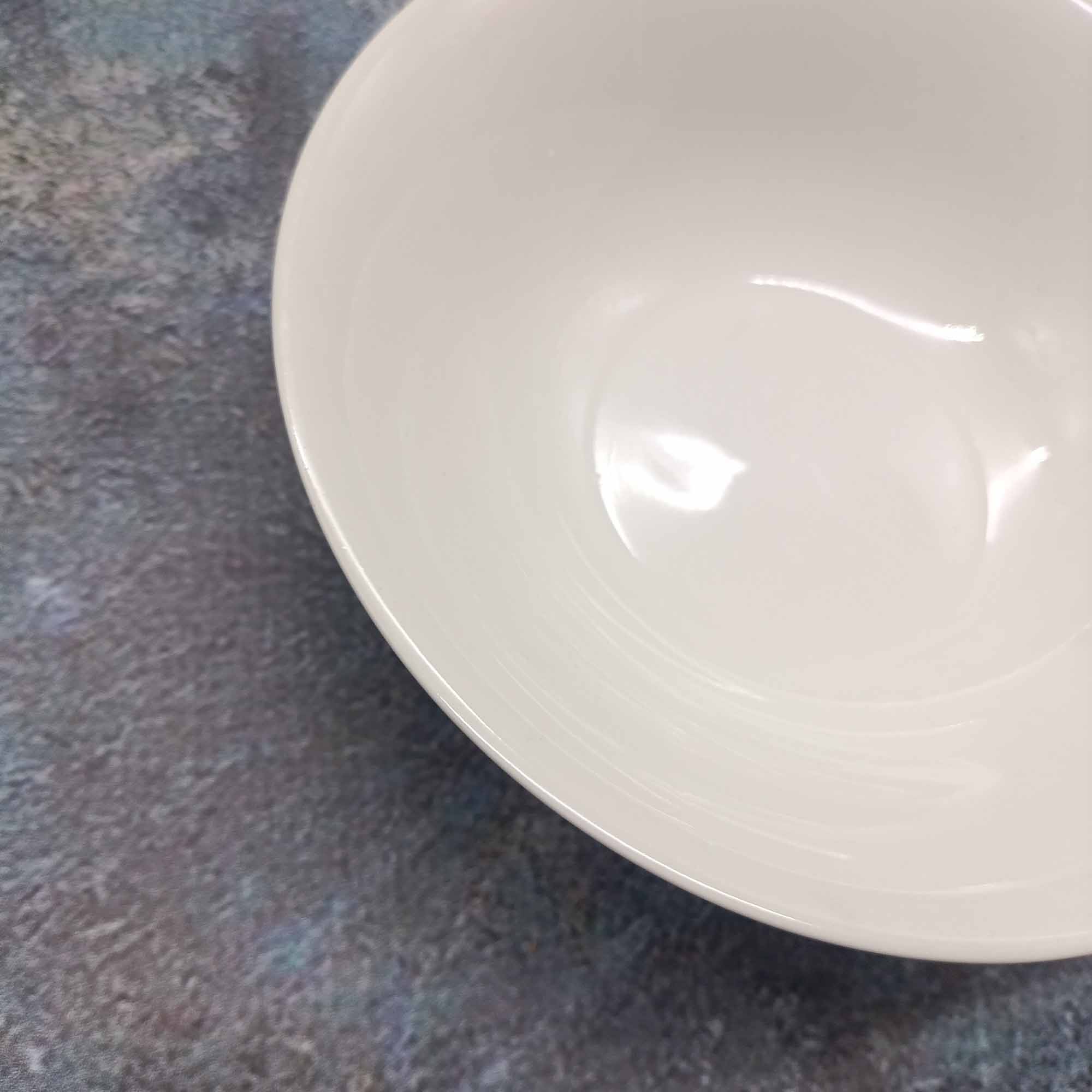 Миска 17,5см круглая, белая РД85080