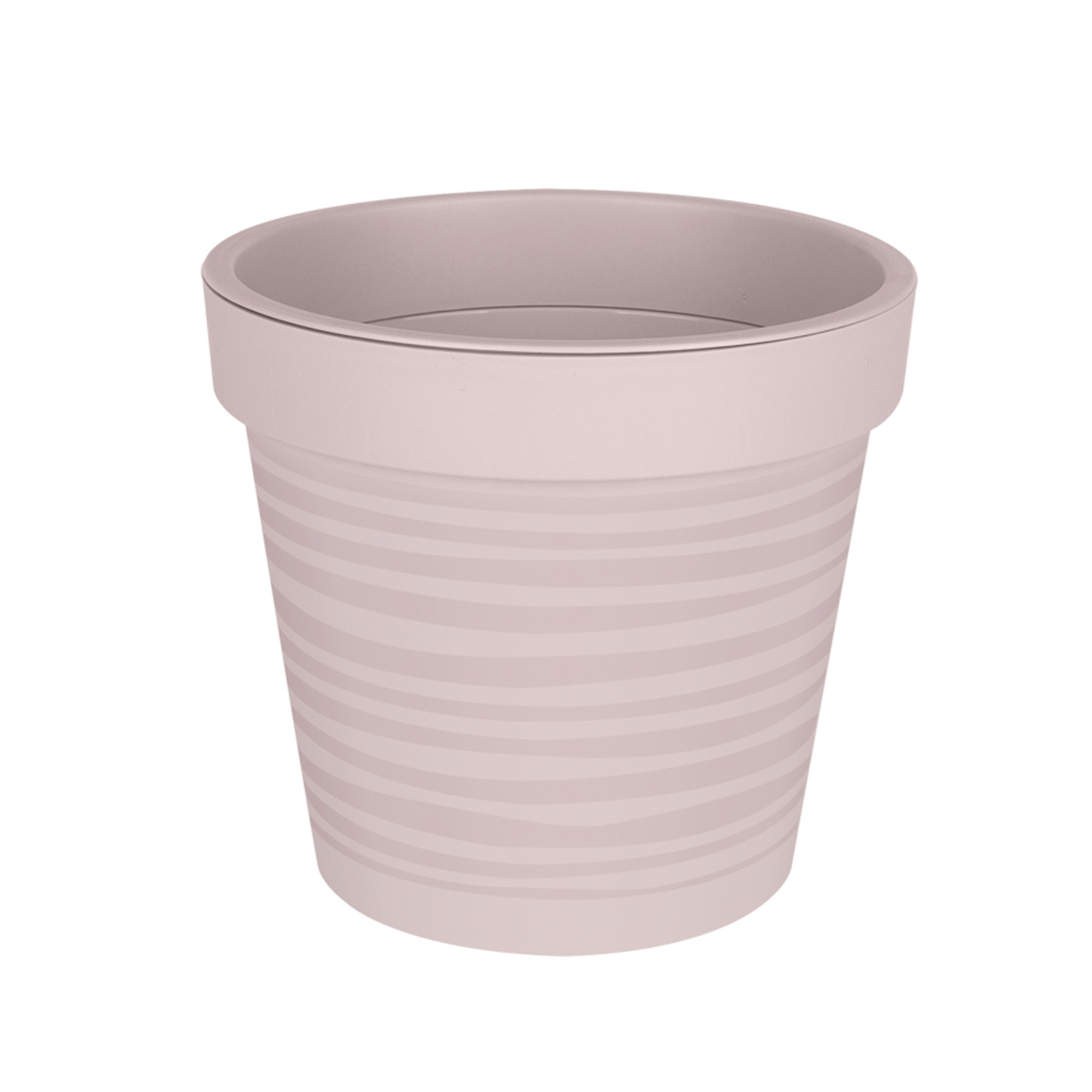 Горшок для цветов "Барселона" 5,7л пепельно-розовый 