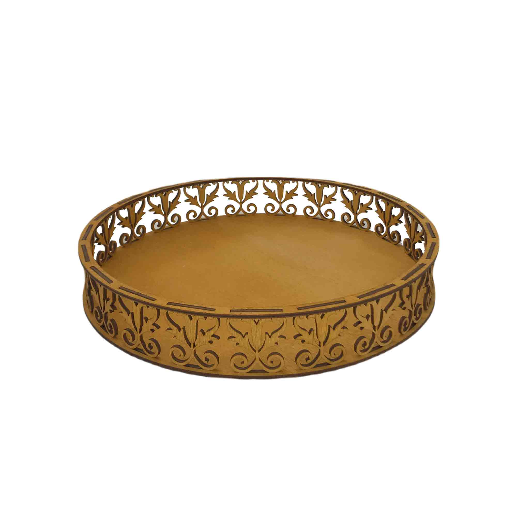 Конфетница d 250мм ДомВуд Экошпон Ф107/Д107 Конфетница d 250мм ДомВуд Экошпон Ф107/Д107