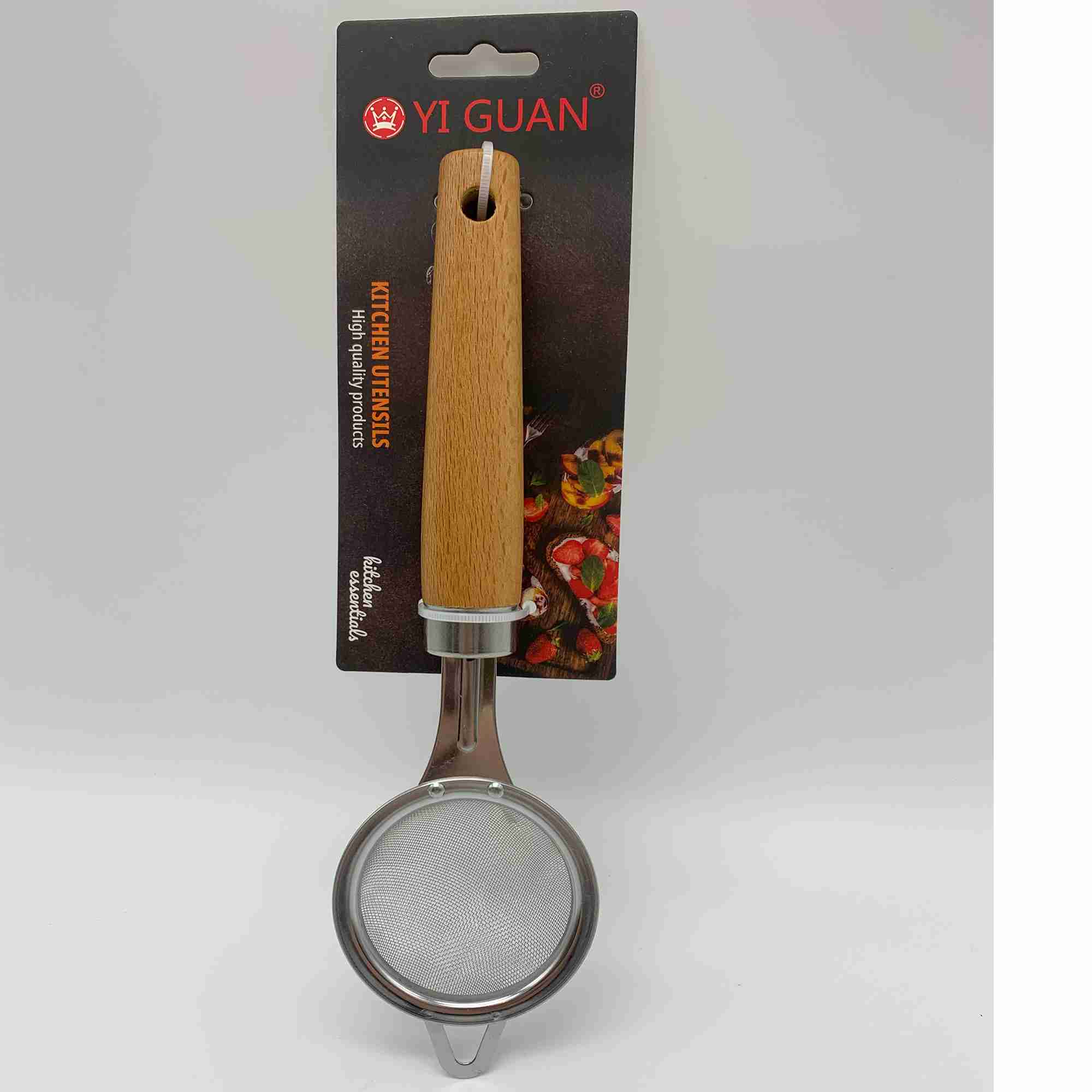 Сито 23х6см нерж.сталь ручка-дерево РД72981