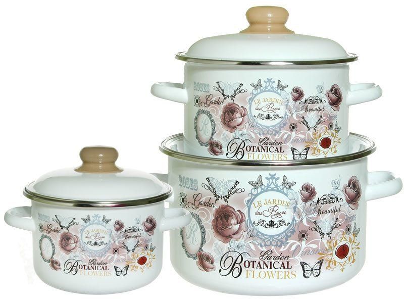 Набор посуды 3предмета №19 Roses ТМ Appetite