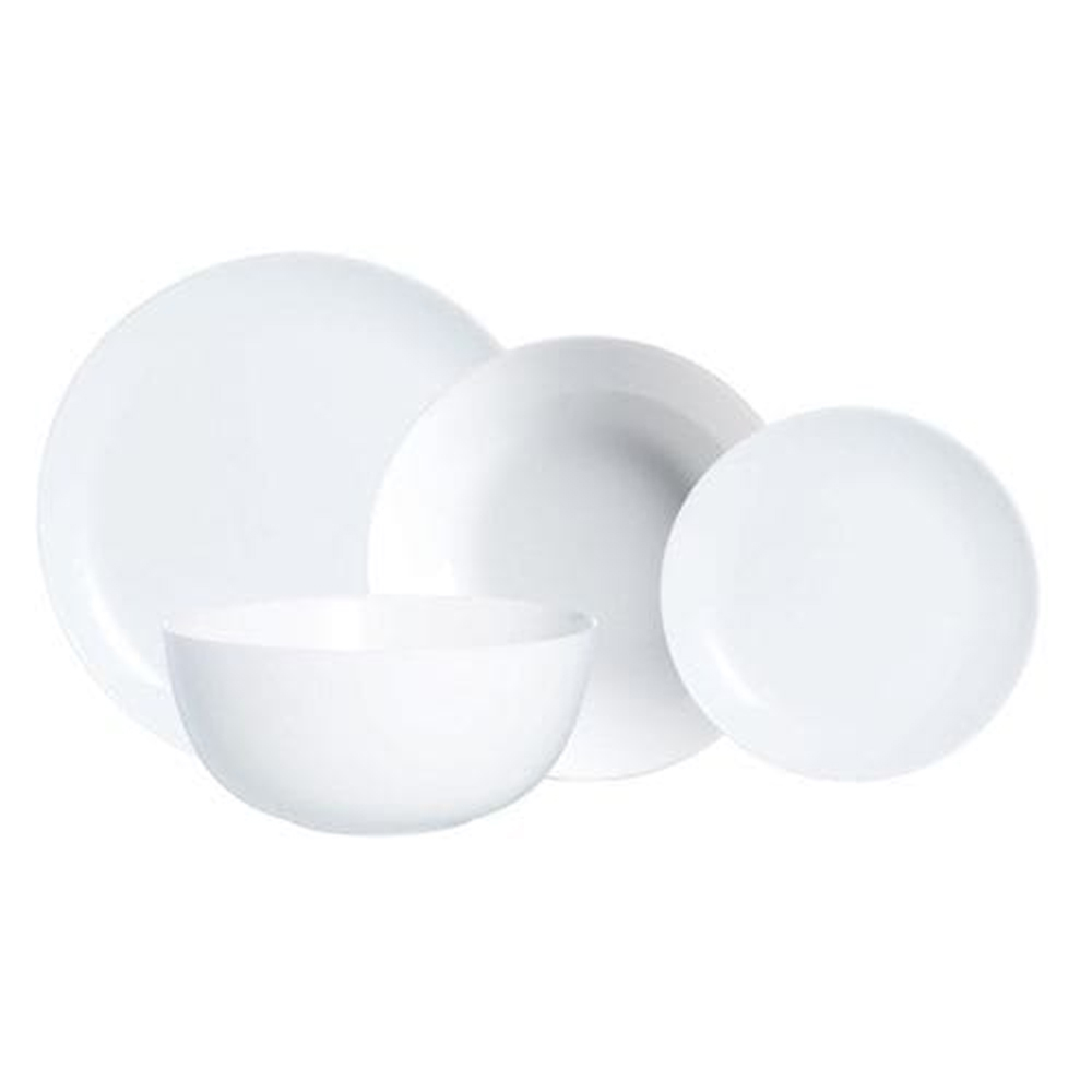 Тарелка 210мм мелкая KTH WHITE DINNER SET CODE 11