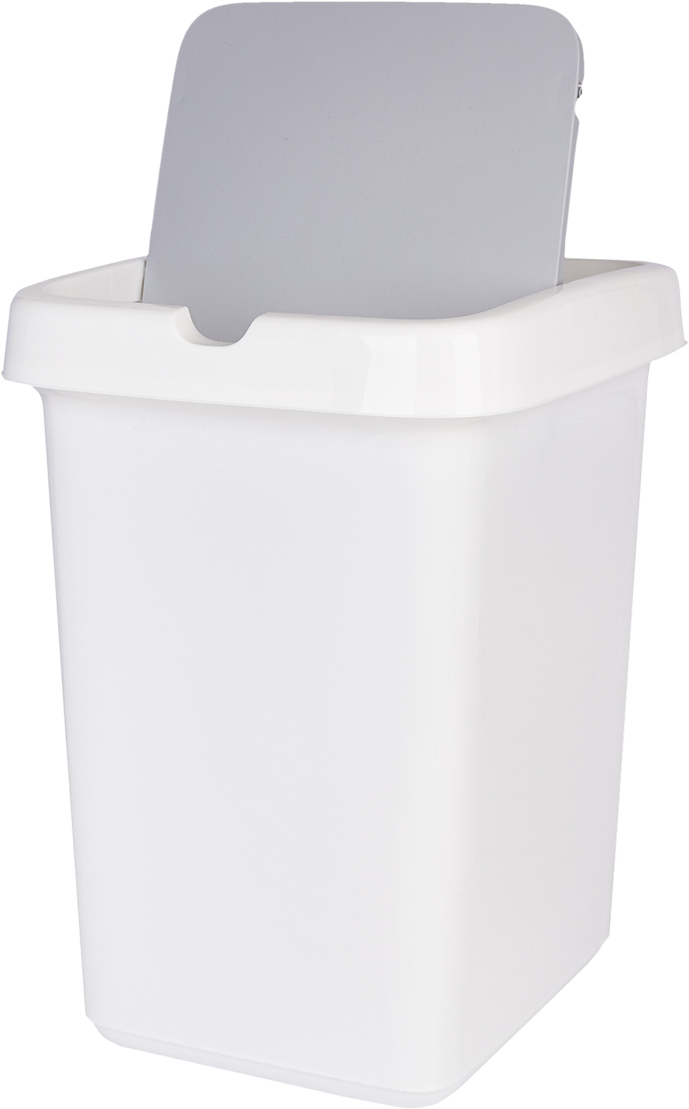 Контейнер для мусора 25л Step белый