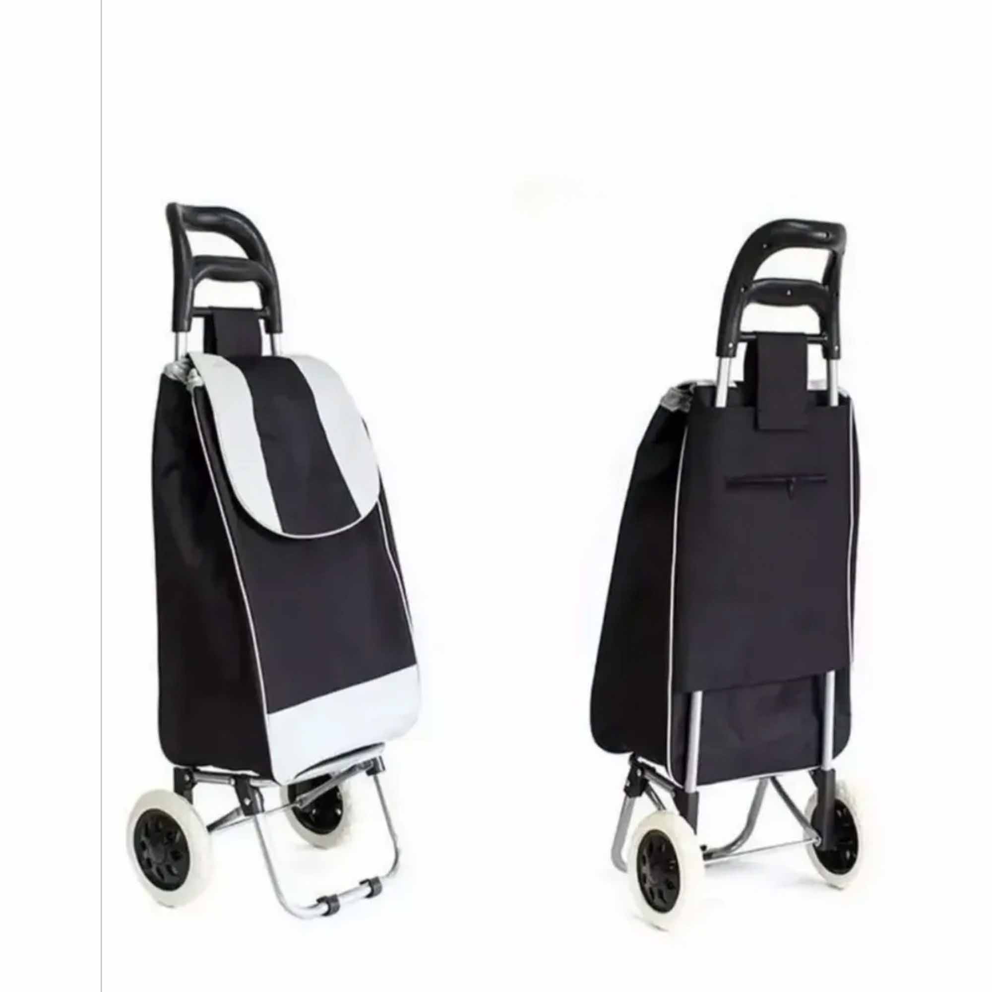 Тележка багажная пластик.колеса РД15583