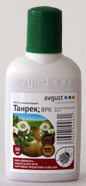 Средство от вредителей Танрек 50мл флак (от колорадского жука)