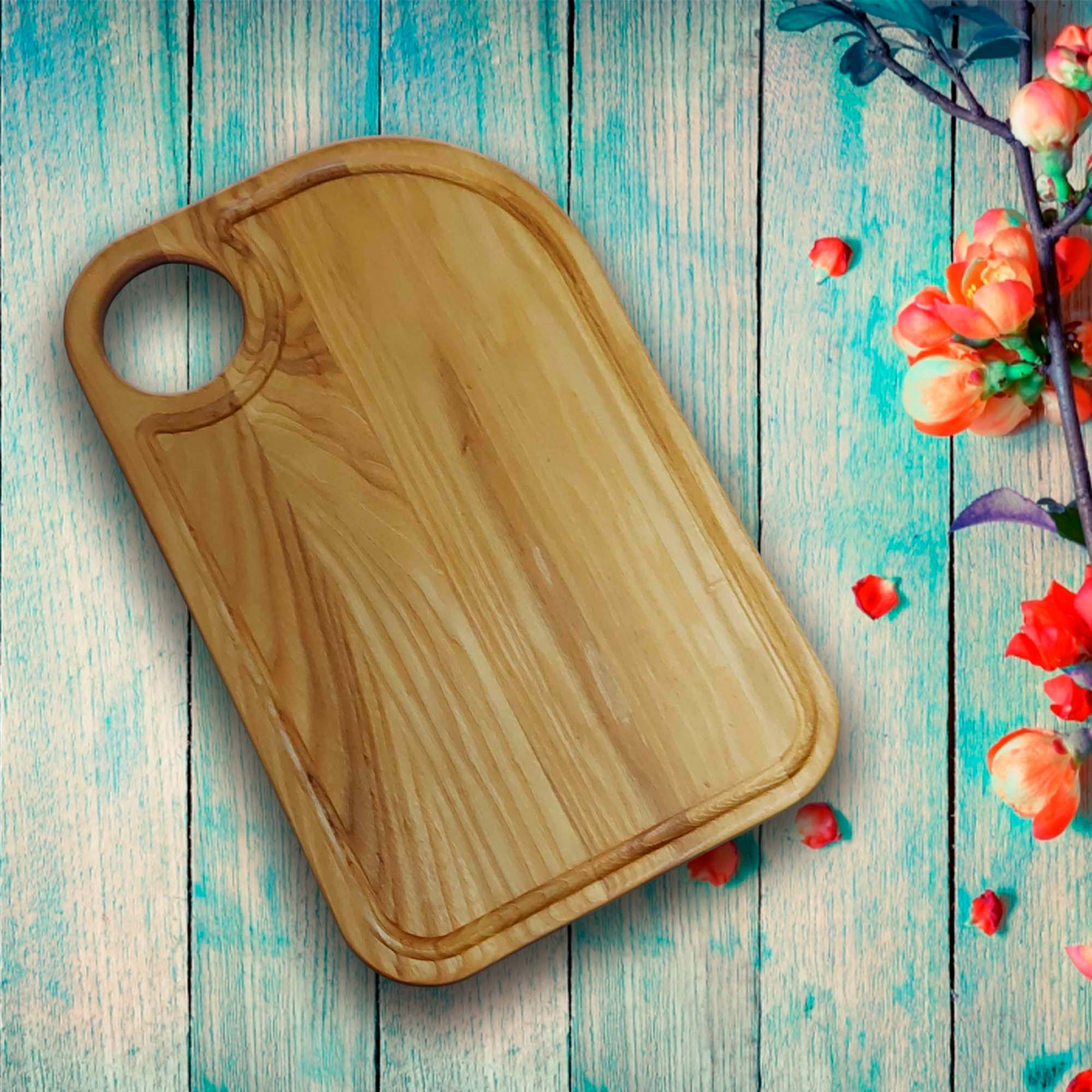 Доска разделочная 25х17х2см ДомВуд Ясень Я282