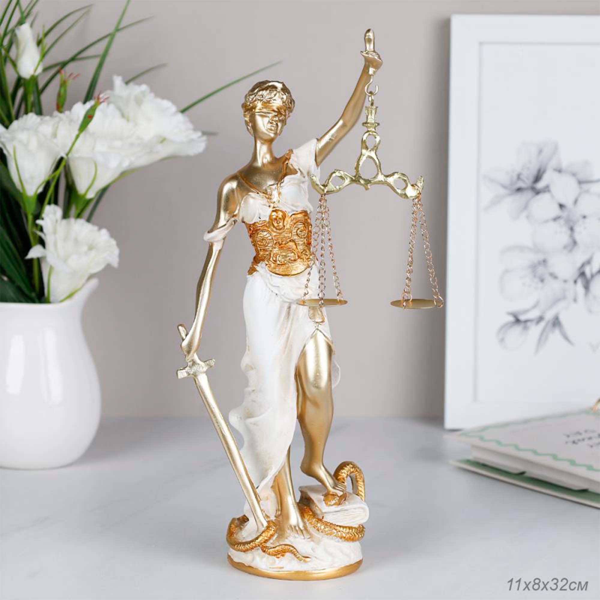 Статуэтка Фемида 32см 100461 