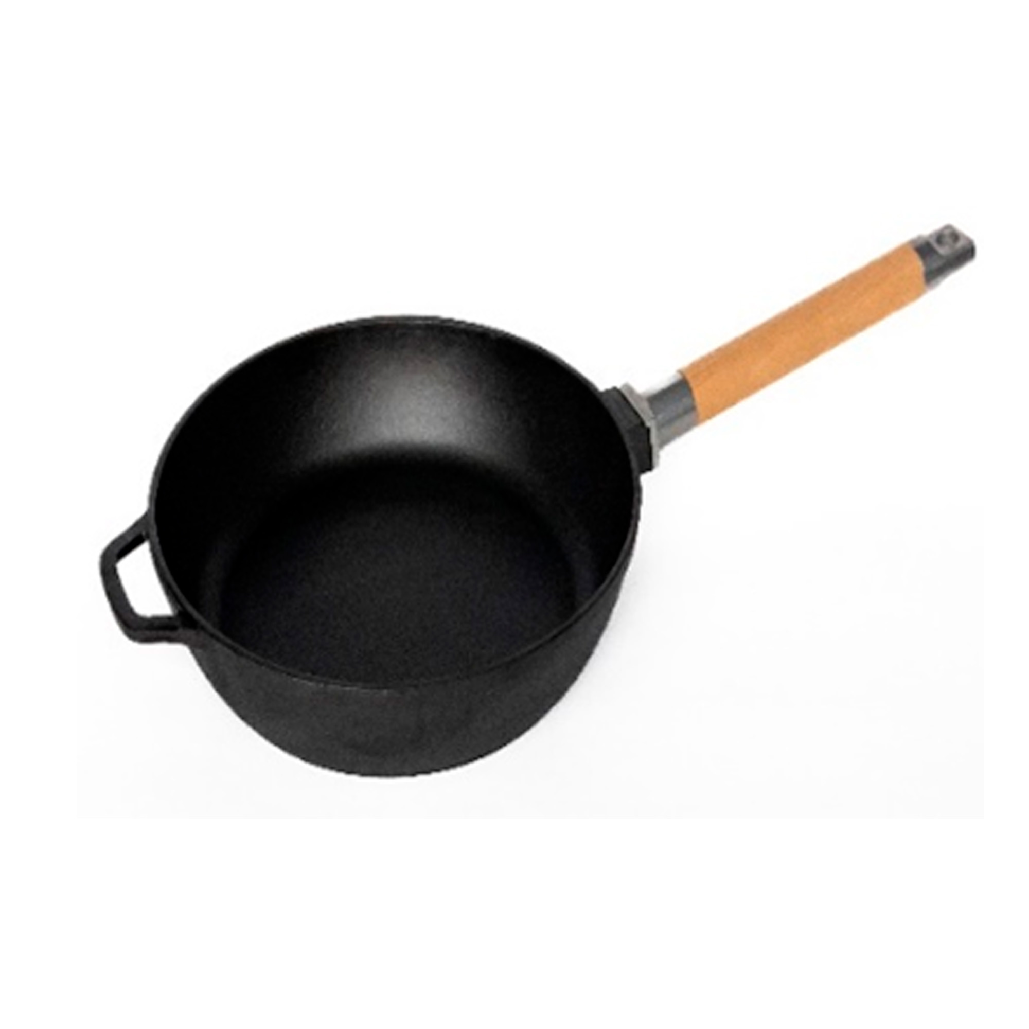 Сковорода 240мм чугунная со съемной ручк. без крышки 