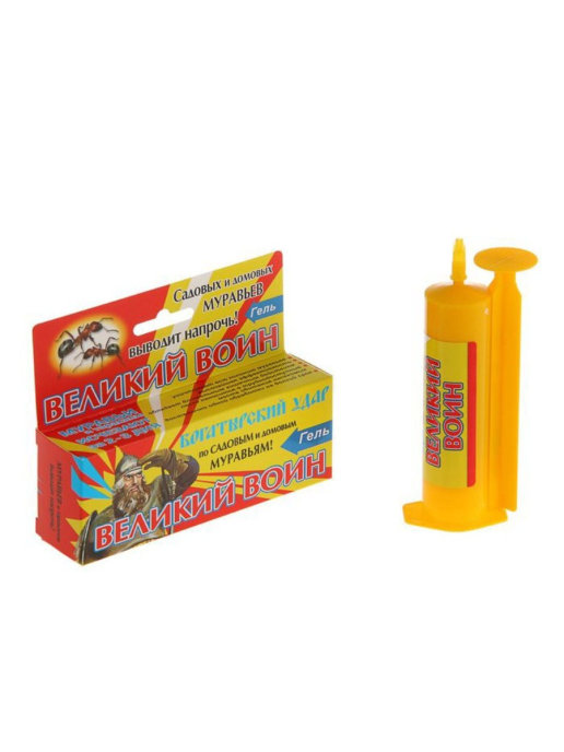Гель от муравьев Великий воин  45г 