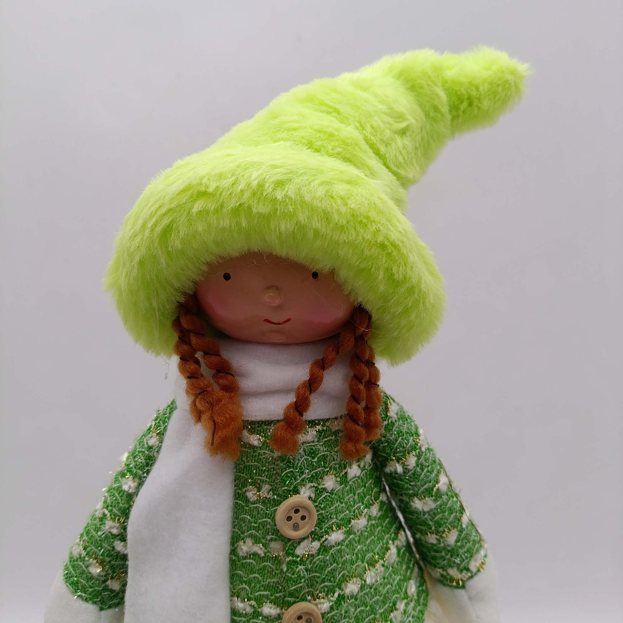 Девочка декоративная новогодняя  15х13х50см РД18461