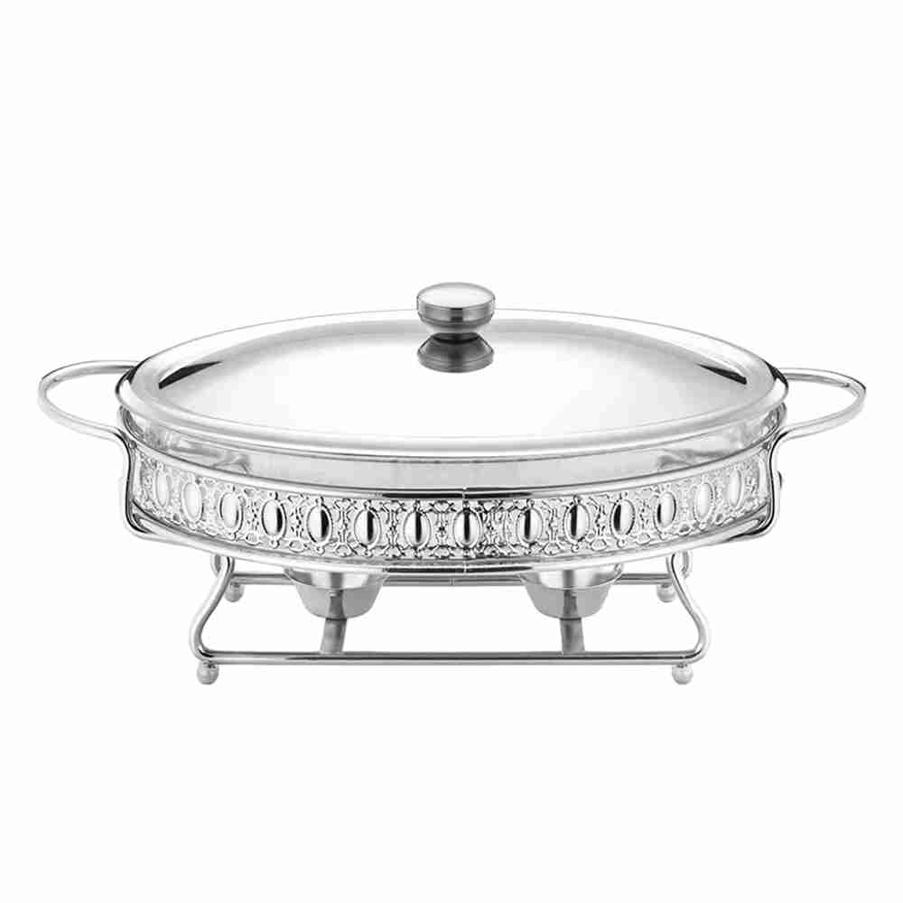 Мармит 2,5л, 30х20х6см, овальный РД65051