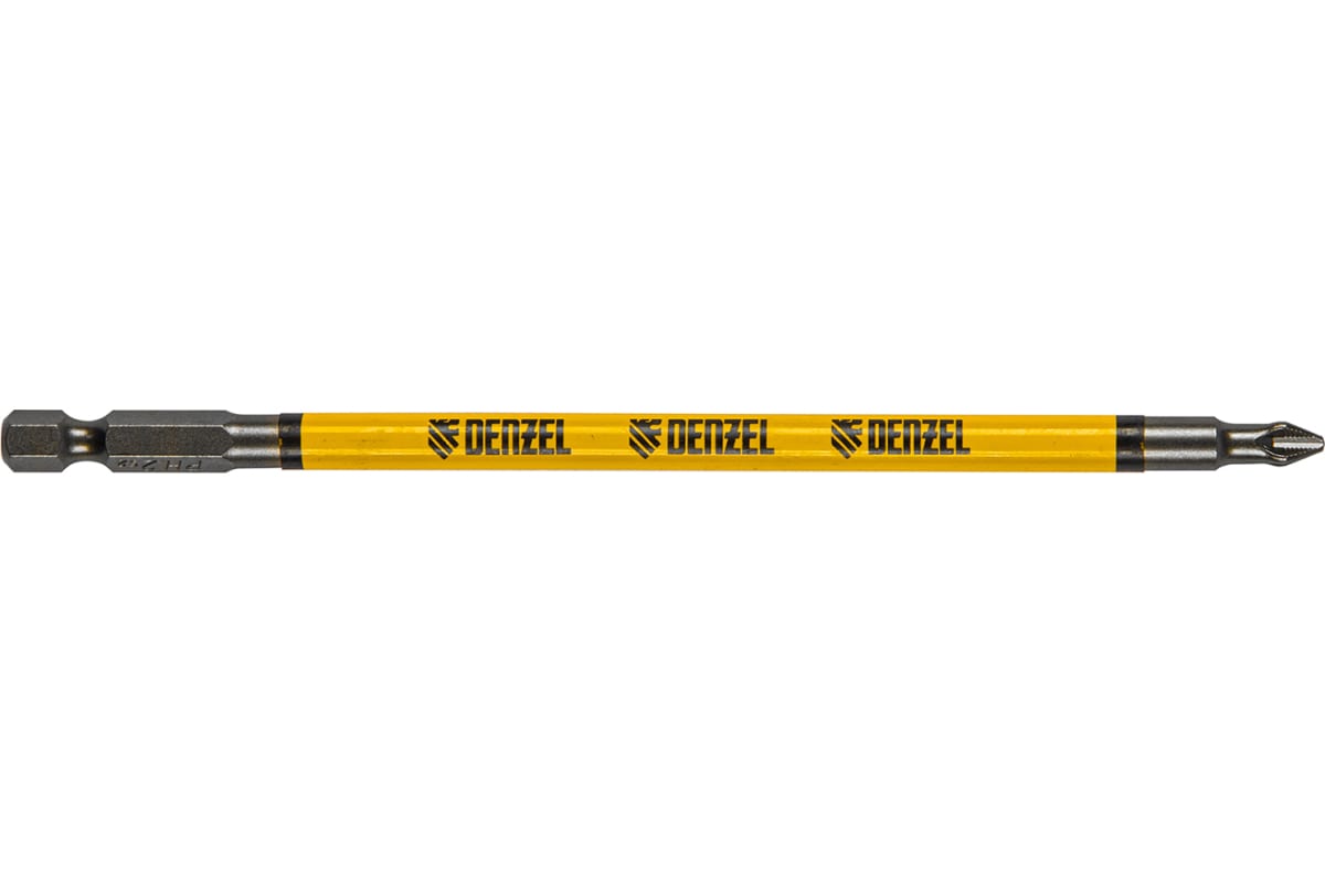 Бита PH2 х150, сталь S2, 1шт Denzel