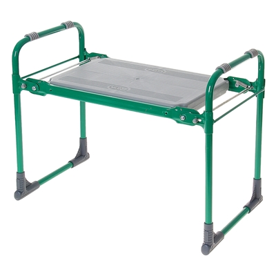 Скамейка-перевертыш садовая складная, сиденье пластик