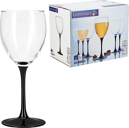 Бокал для вина 350мл 6шт DOMINO  J0015 