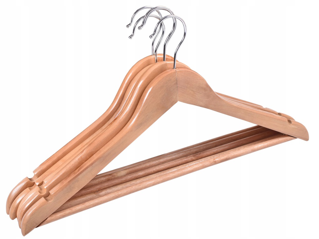 Набор вешалок деревянных 3шт РД81495