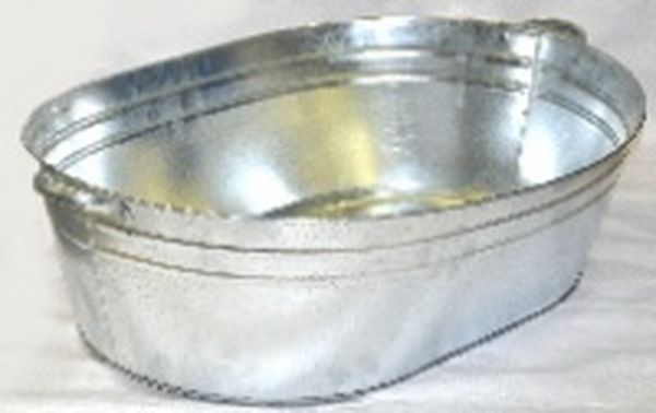 Ванна 75л овальная оцинкованная