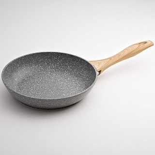 Сковорода 280мм алюминиевая ALPENKOK с антип. покр. "GREY MARBLE"