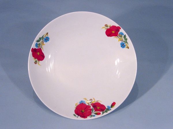 Сухарница 270мм ф.23а "Маки красные"  9С0612Ф34