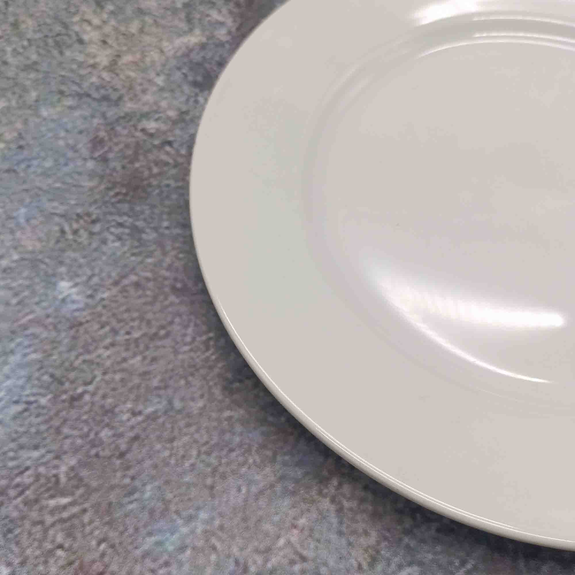 Тарелка 190мм круглая, белая РД85424