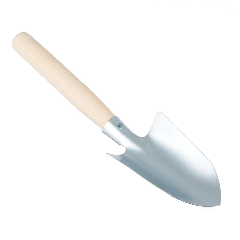 Совок посадочный широкий оцинкованный